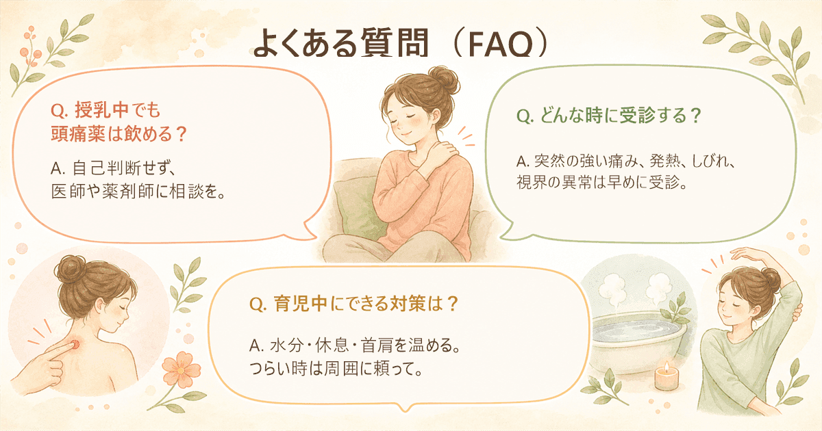 よくある質問（FAQ）の図解