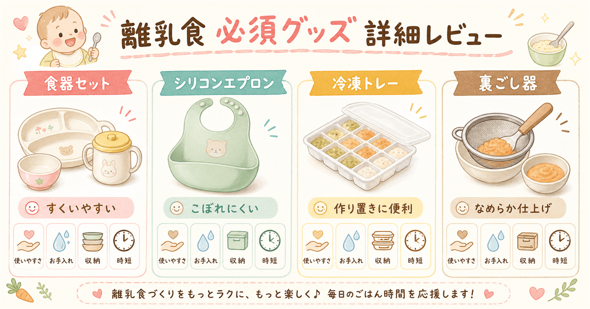 必須グッズ詳細レビュー