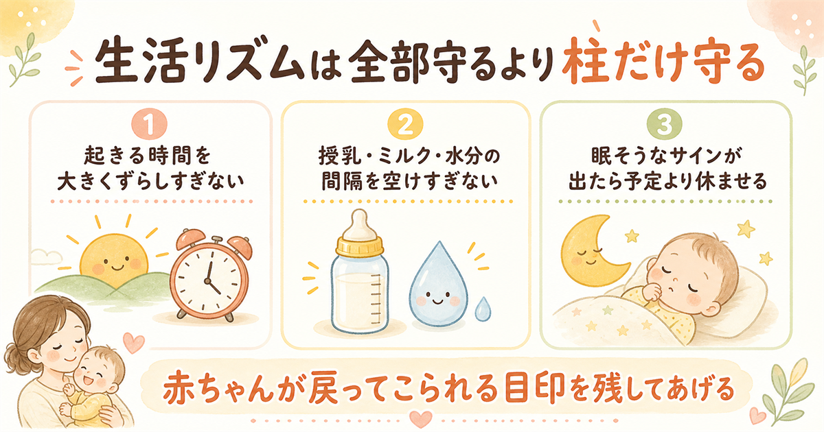 帰省・旅行で赤ちゃんの体調が崩れやすい理由