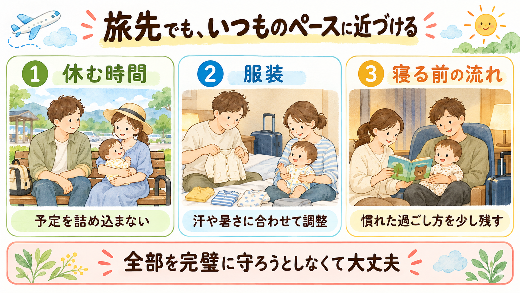 移動と環境変化で気が乱れやすい