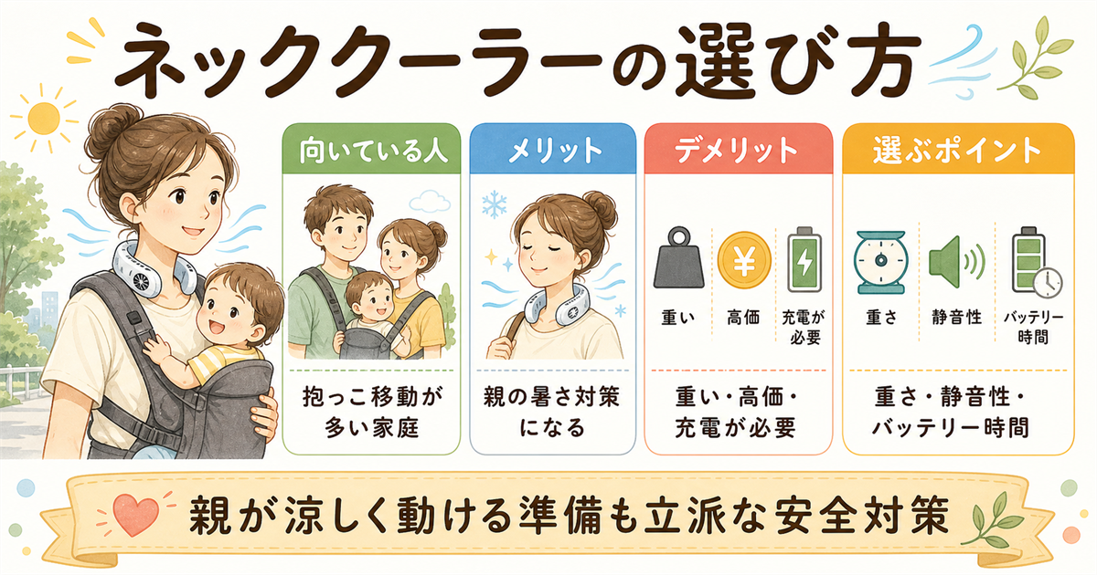 ネッククーラーの選び方