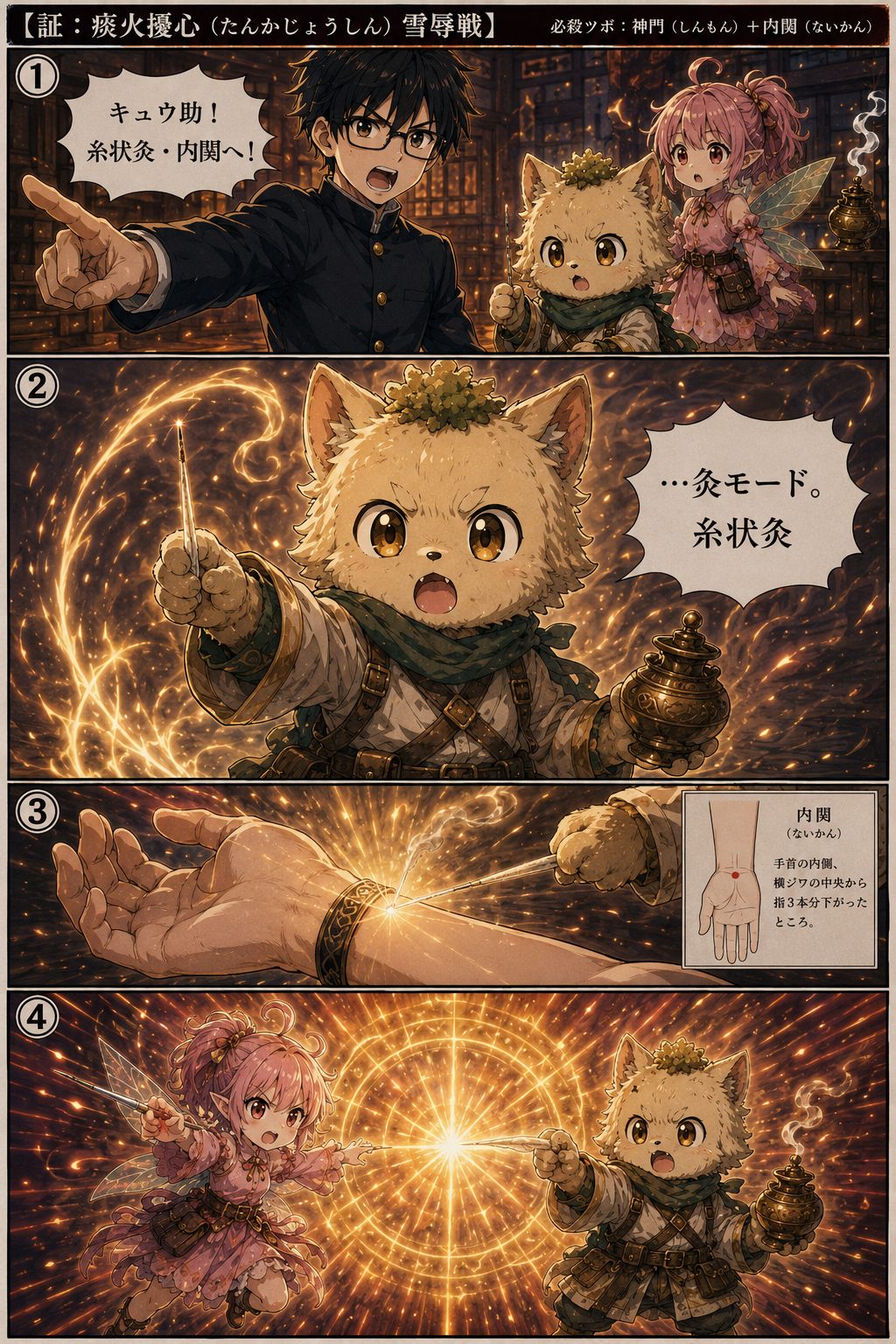 東洋医学クエスト 第3章 18ページ