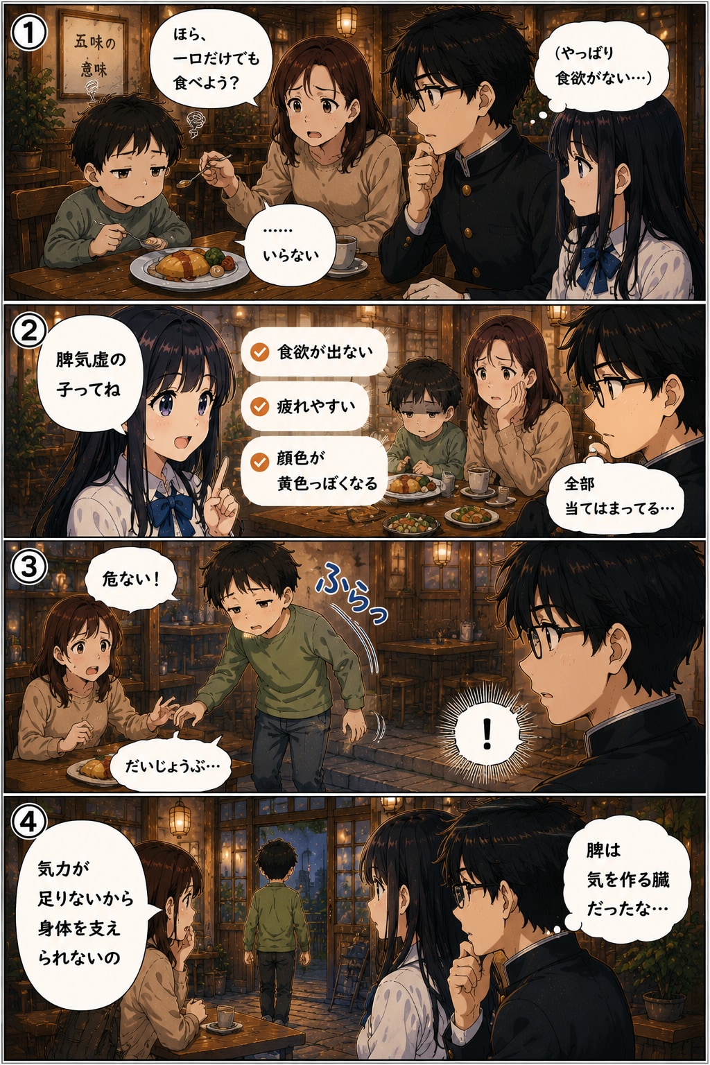 東洋医学クエスト 第4章 4ページ
