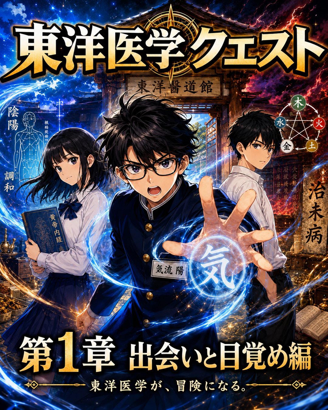 【漫画】東洋医学クエスト 第1章「証を見ろ」